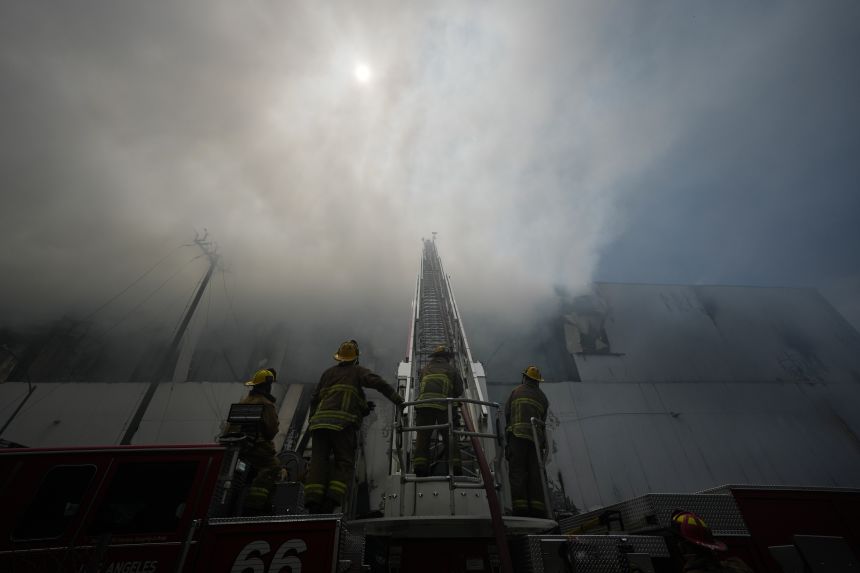 A fire at a cold-storage warehouse in Los Angeles has been burning for days. Here’s what we know