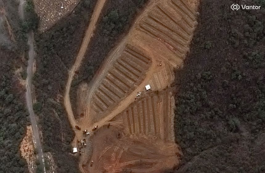 Venezuelan cemetery expands burials for earthquake victims, many of whom remain unidentified