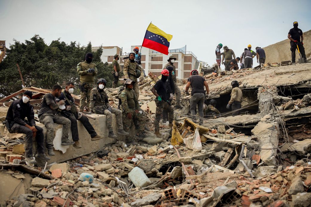 Venezuela earthquakes test acting President Delcy Rodríguez's leadership