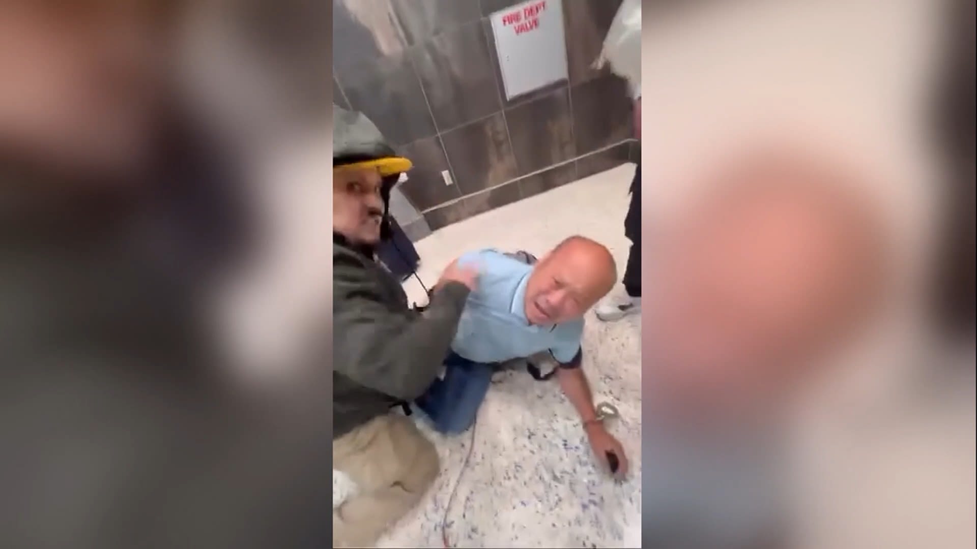 Plainclothes ICE agents left man partially handcuffed at Las Vegas airport after being confronted