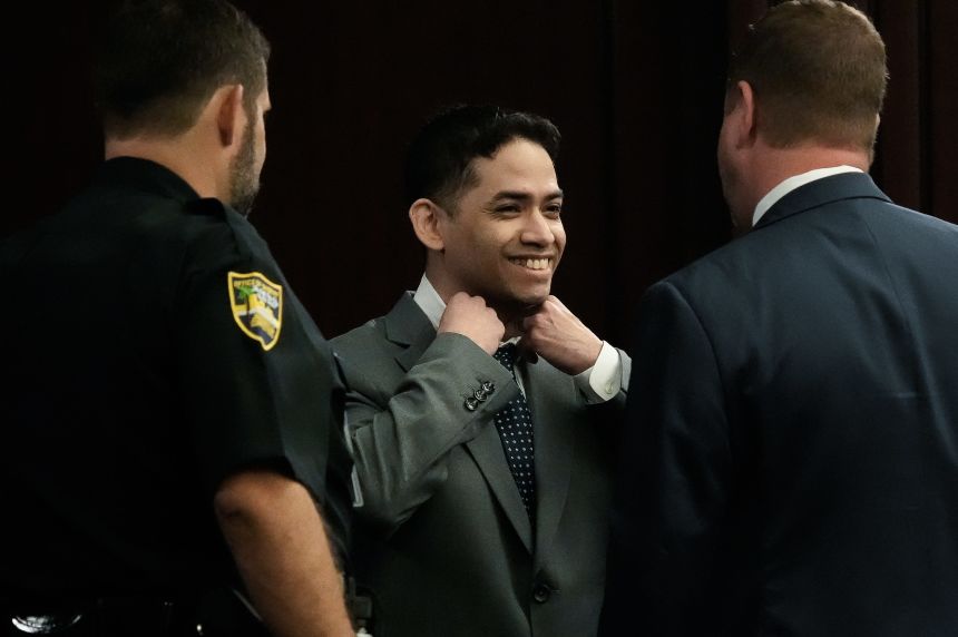 A tire in the road, then a father shot dead. Now a man accused of planning it goes on trial