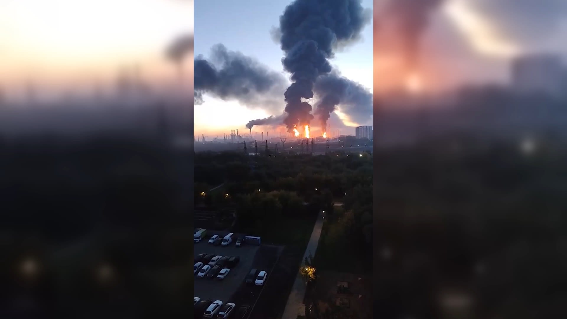 Ukraine launches massive drone attack on Moscow as Russia votes