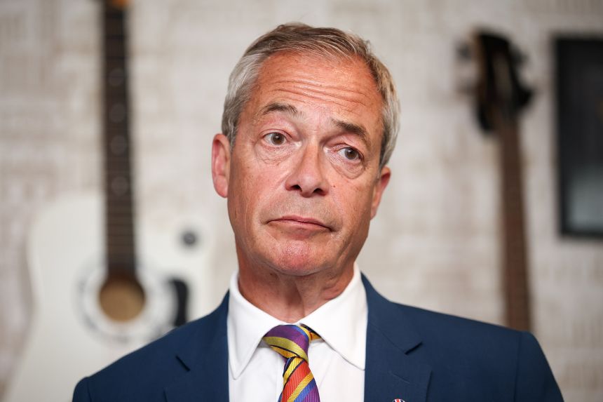 Man accused of murdering UK politician charged with terror offences targeting Nigel Farage