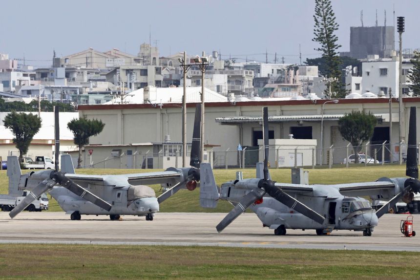 US Marine in Japan arrested on suspicion of murder, local police say