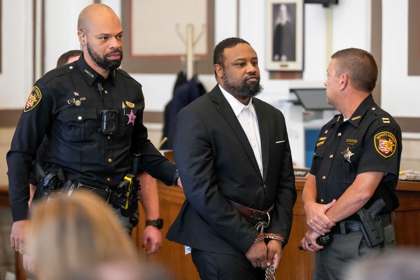 Man convicted of murder for fatally striking deputy after son's police shooting