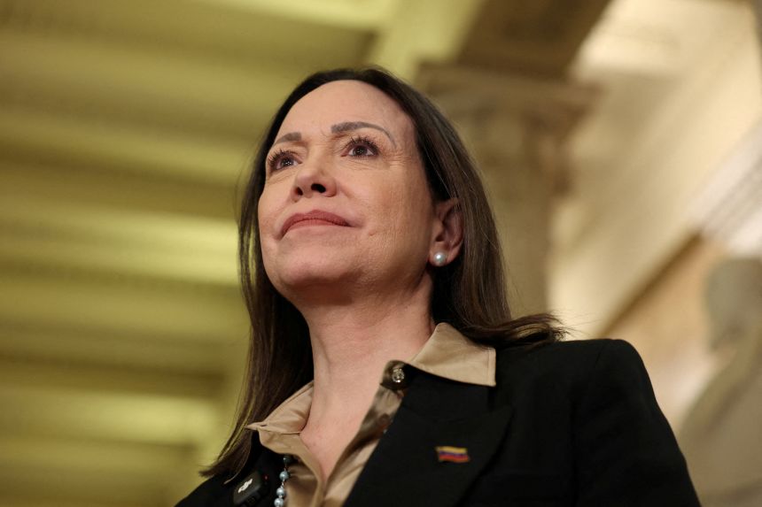 Opposition leader Maria Corina Machado returns to Venezuela from exile