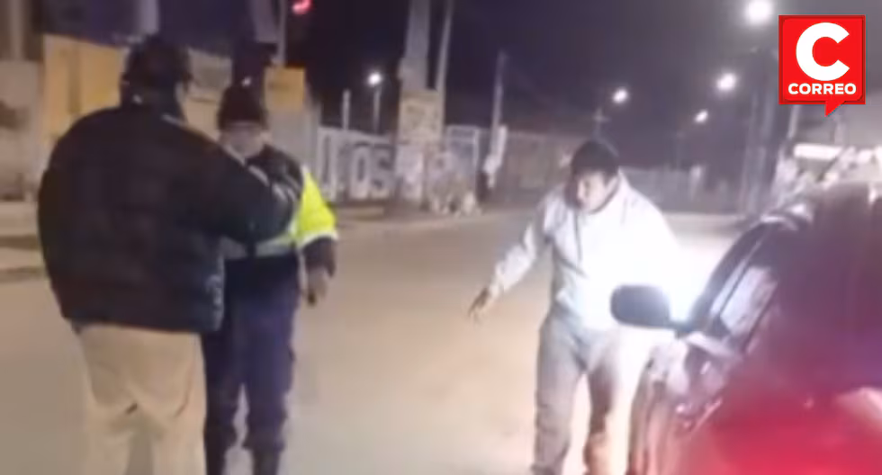 Huancayo: Pelea entre conductores termina con heridos y moviliza a familiares con palos y piedras