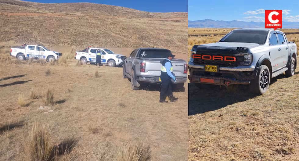 Puno: Delincuentes armados asaltan a una pareja y desmantelan su camioneta a plena luz del día