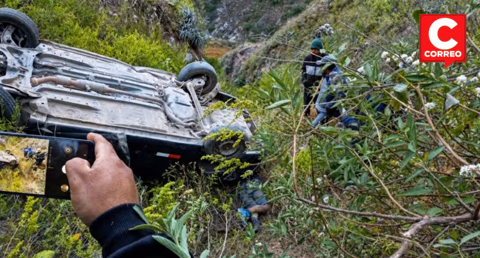 Huancavelica: Conductor muere tras caer con su vehículo a un abismo de 40 metros en Huaytará