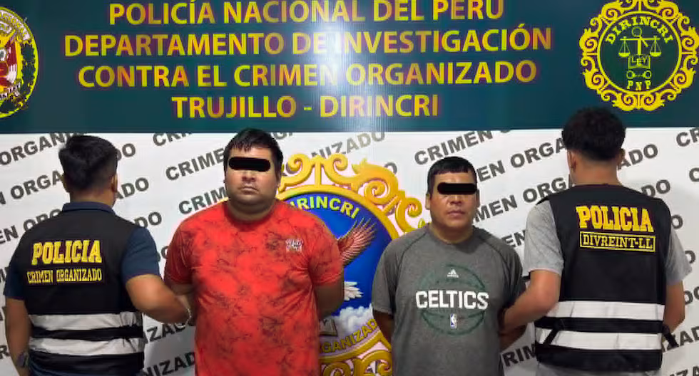 Trujillo: Desarticulan presunta banda delincuencial “Los Chukys” vinculada a casos de extorsión