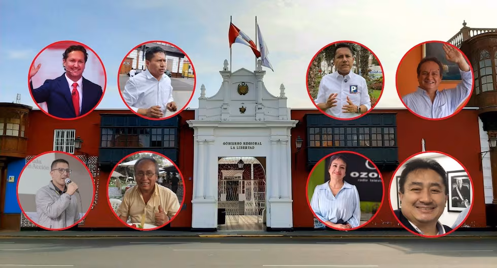 Diez candidatos se disputarán el Gobierno Regional de La Libertad