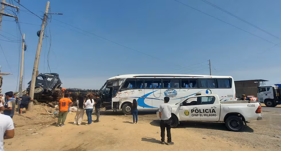 Triple choque deja un muerto y dos heridos en Trujillo