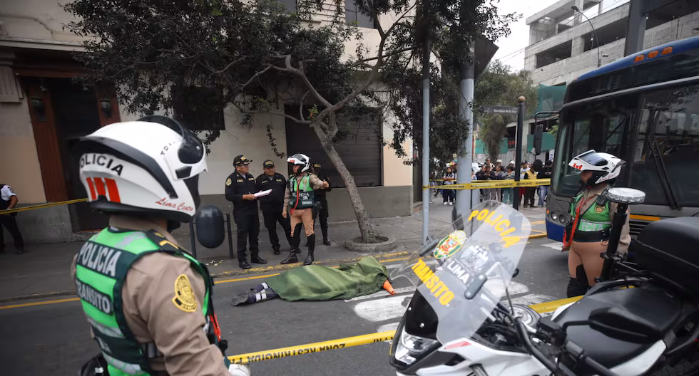 Trabajadora de la ATU fallece tras ser atropellada por bus del Corredor Azul en Cercado de Lima (Foto: Diana Marcelo/GEC)