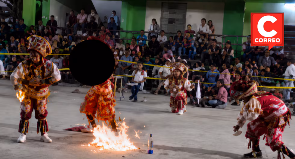 Unión Perené: Estudiante se quema el rostro en plena danza de las tijeras