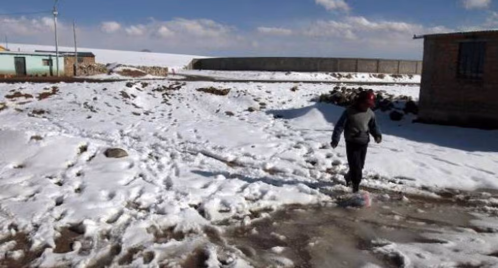Senamhi alerta nevadas de hasta 8 centímetros en Puno desde este 2 de julio