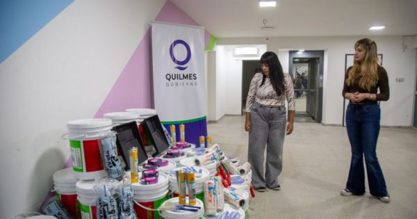 Quilmes fortalece a los clubes de barrio: entregaron materiales y equipamiento a cinco instituciones