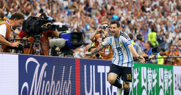Messi, tras hacer historia contra Austria: "Intentaremos darle una alegría más a la gente"