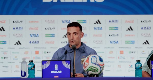 Scaloni confirmó que Messi será suplente contra Jordania