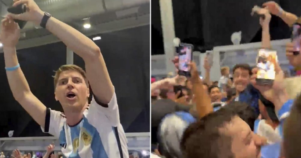 Perdió la billetera en el partido contra Jordania y los hinchas inventaron una canción para encontrarlo