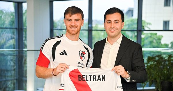 Viejo conocido: Lucas Beltrán firmó su contrato y vuelve a River