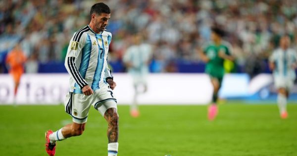 Rodrigo De Paul palpitó el duelo ante Cabo Verde: "Hizo méritos para estar donde está"