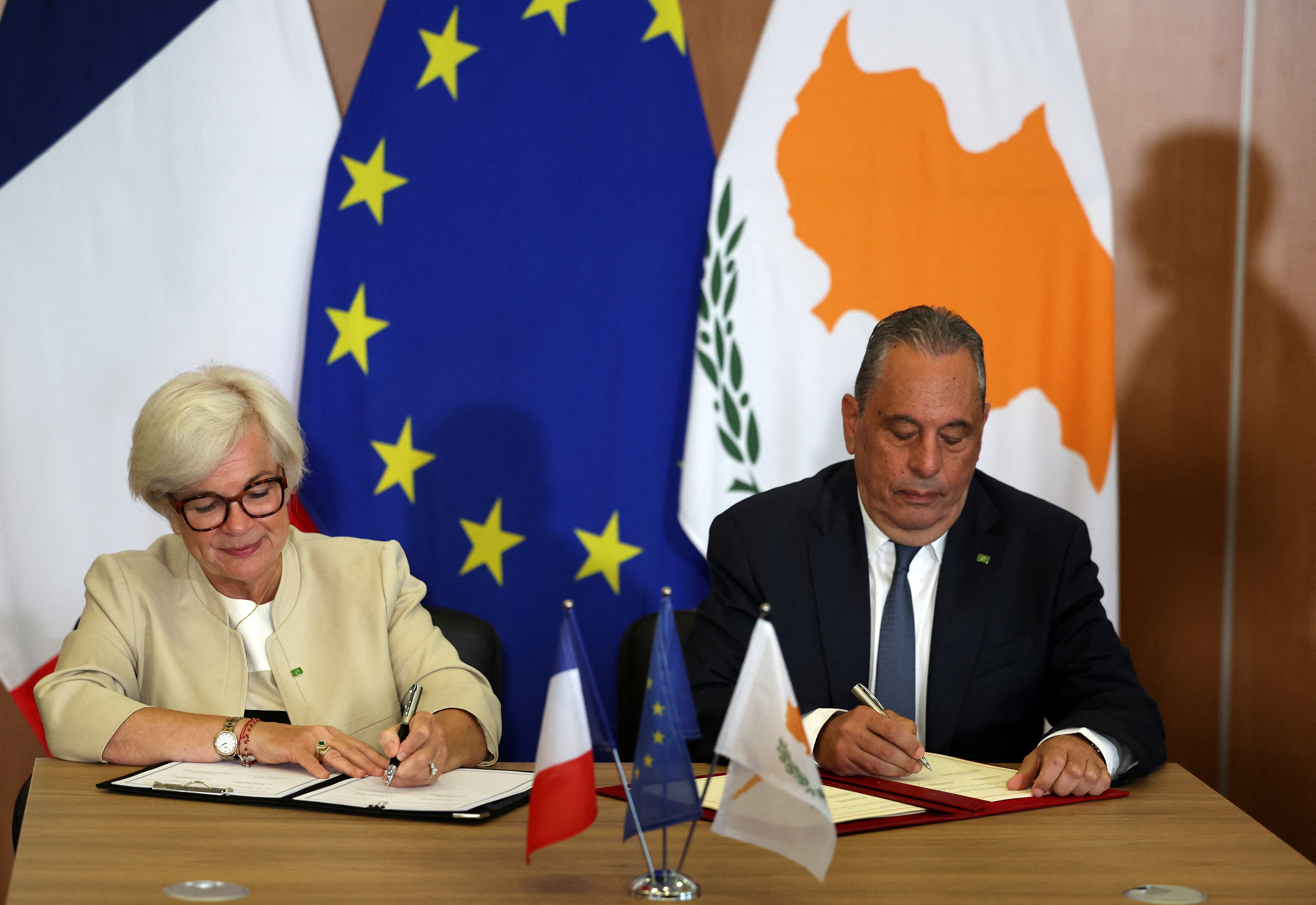 Cyprus, France sign defence agreement to deepen military cooperation