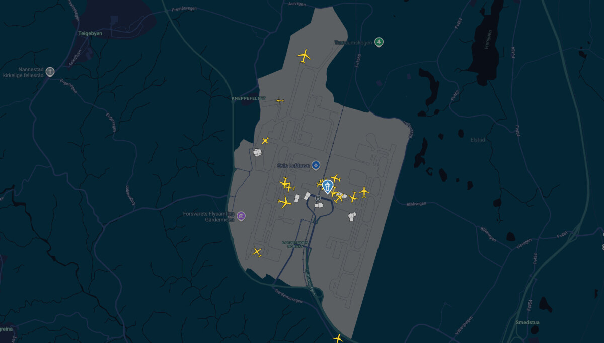 Norwegian-fly måtte snu
