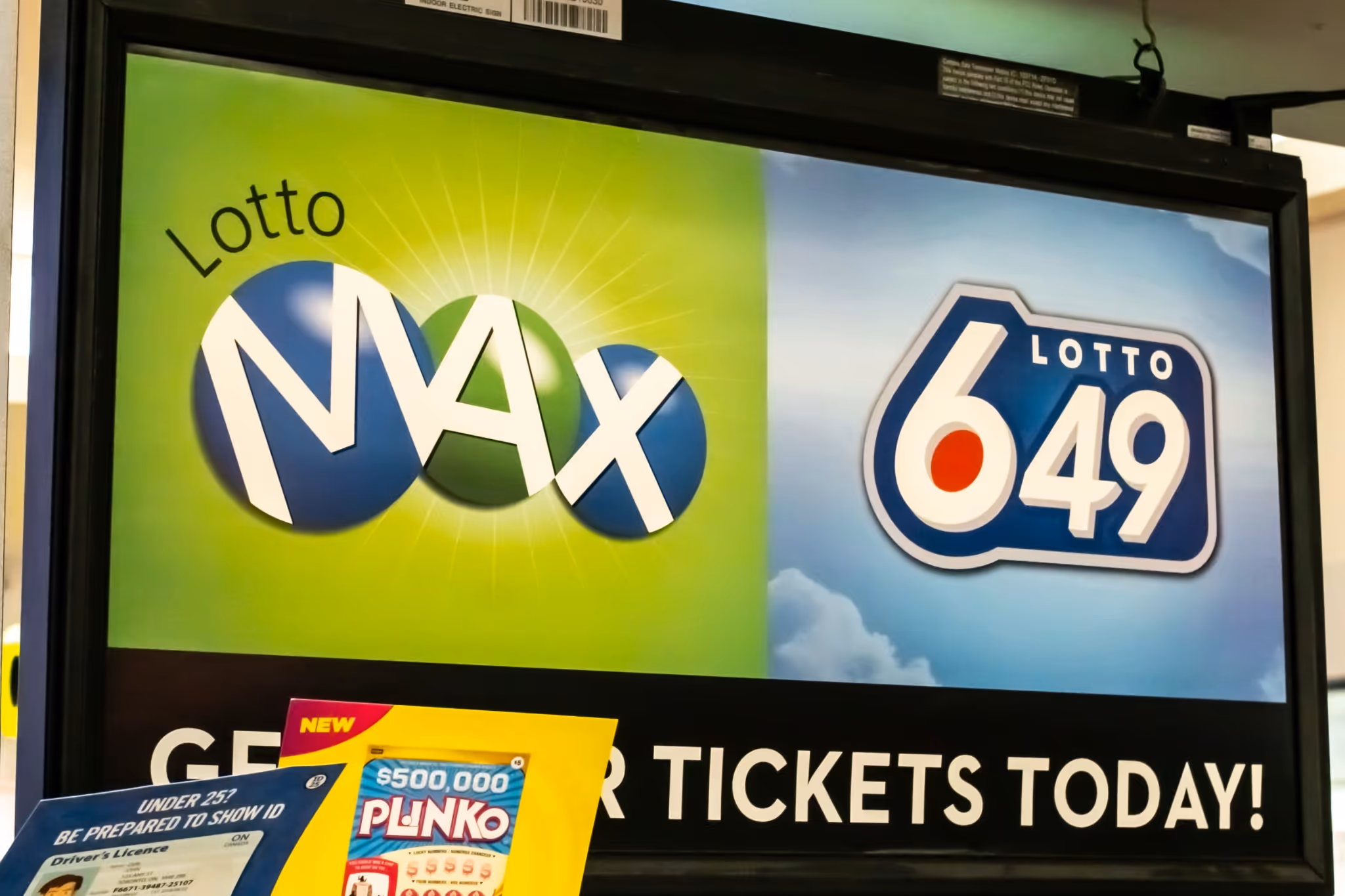 Two Canadian lottery players won $12 million and $15 million over the weekend