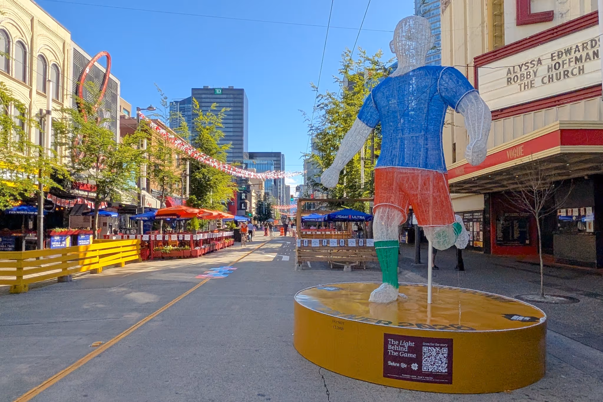 Five blocks, five weeks: Granville Street in Downtown Vancouver is now a vibrant FIFA World Cup pedestrian zone