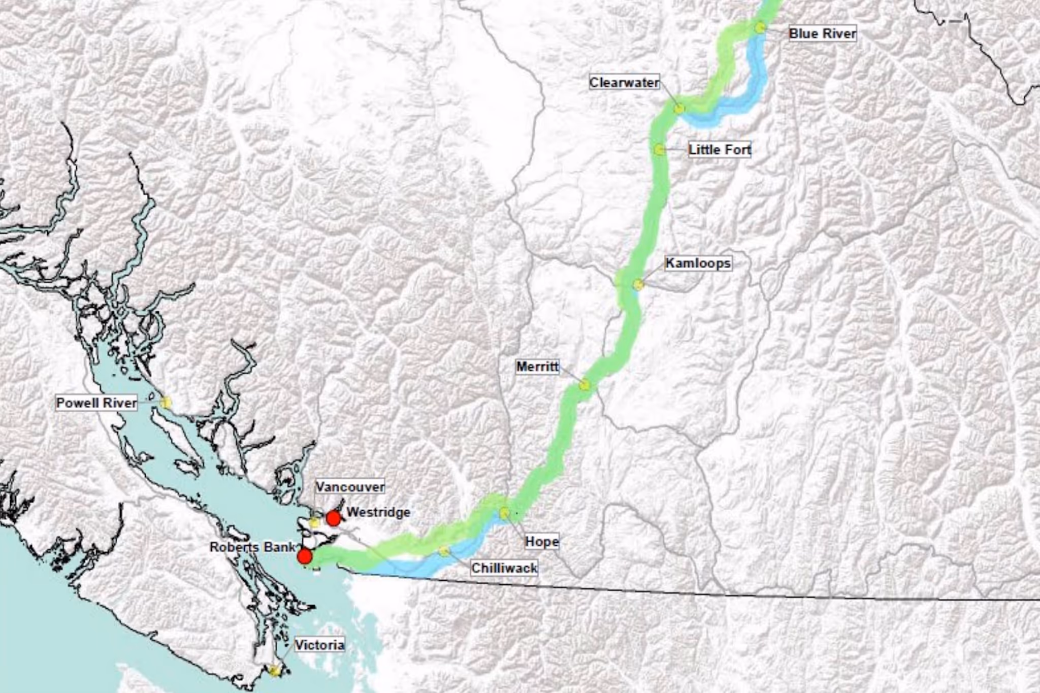 Massive Metro Vancouver oil terminal proposed as endpoint for new Alberta pipeline