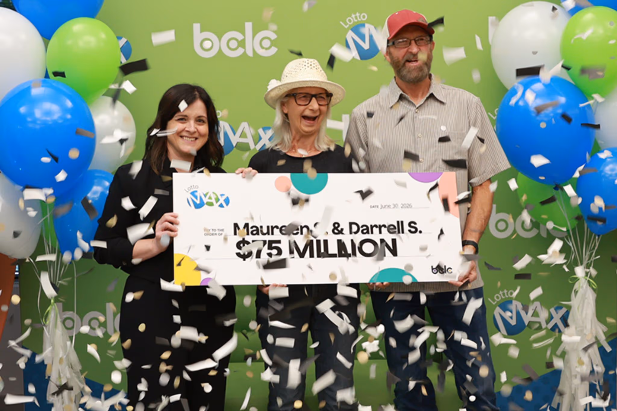 Canadian couple plans to travel the world after $75-million Lotto Max win