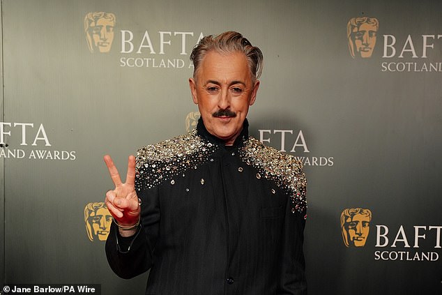 The BAFTAs goes vegan: Hollywood stars to be fed a veg-heavy feast as red meat is taken off the menu - while plant-based host Alan Cumming plans an animal rights stunt with PETA