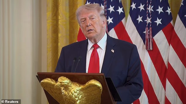 'Neither elegant nor up to scratch': Furious Macron hits back at Trump after he mocked French president for being slapped