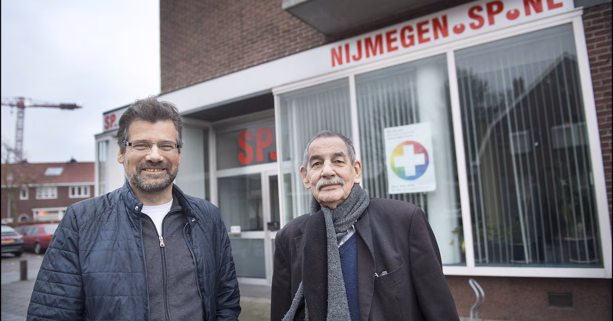 Lasser en SP-oprichter Hans van Hooft (1941-2026) smeedde in Nijmegen het eerste linkse college van Nederland