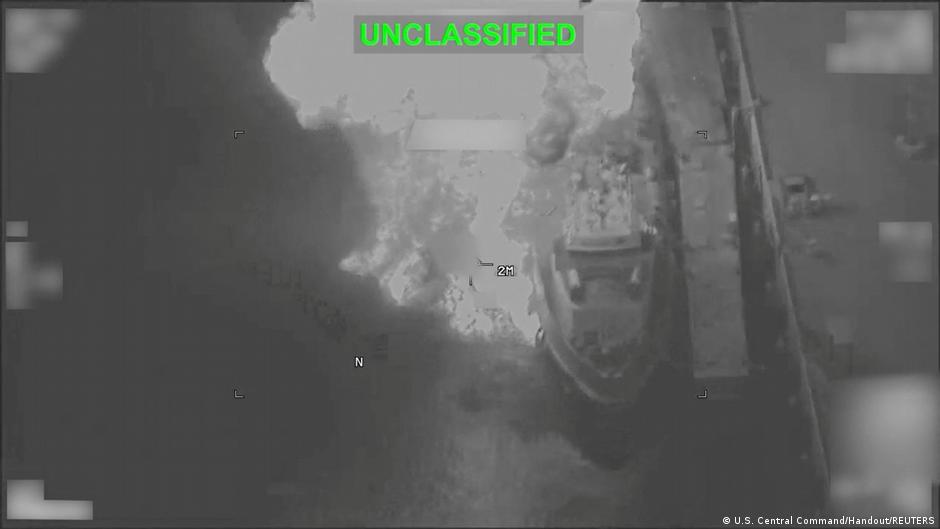 US launches new strikes on Iran over Strait of Hormuz shipping threats