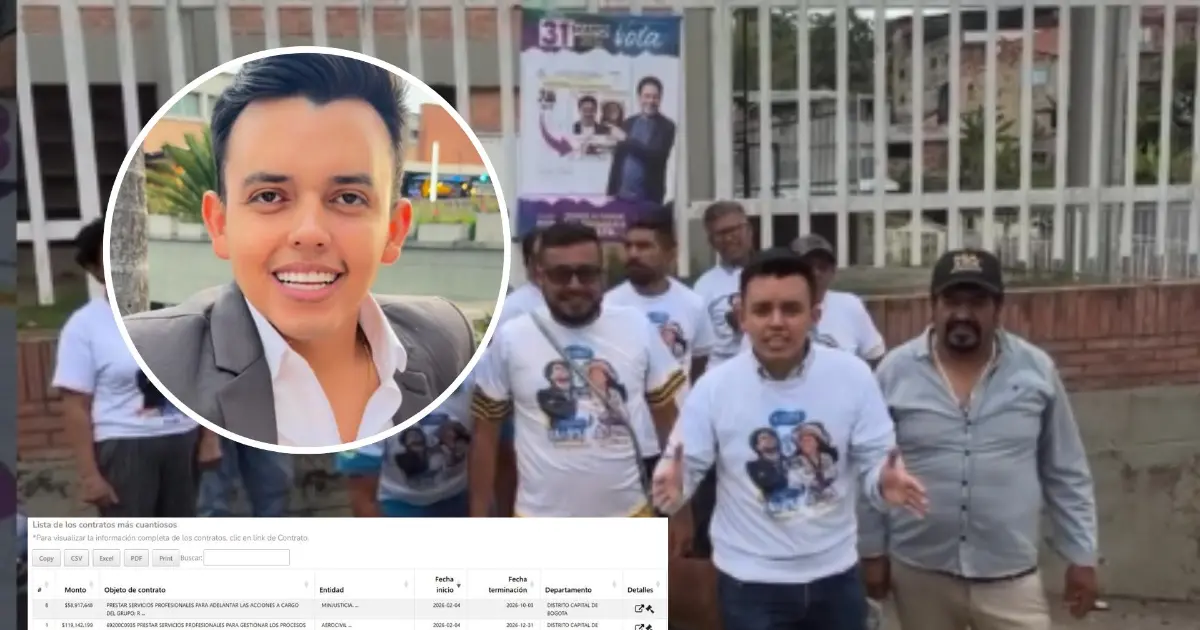 ¡Hasta siete contratos! Activista de la campaña de Cepeda acumula más de $400 millones en vinculaciones con el Estado