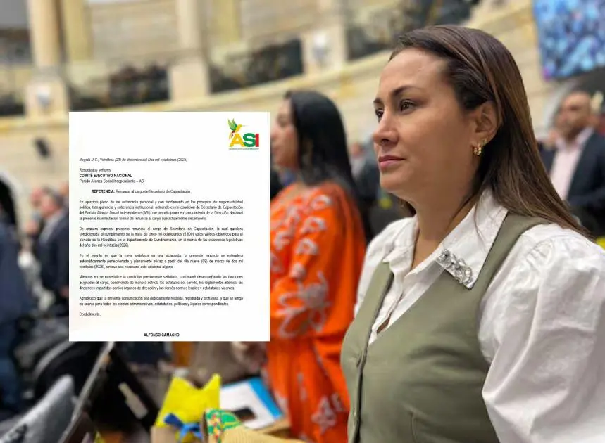Exclusivo | “Me exigía mínimo 5.000 votos”: denuncian a senadora Berenice Bedoya por exigir “meta de votos” a miembros del partido ASI