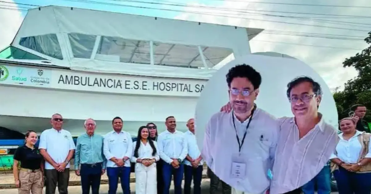 Desde hace tres años se conoce a Laza como el “zar de la contratación directa”. Es el segundo de izquierda a derecha. Fotos: Cortesía y MinSalud.