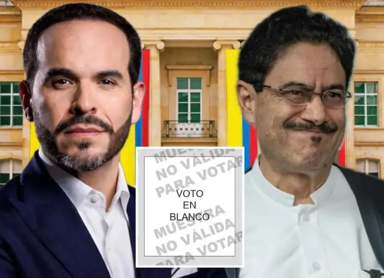 El presidente electo Abelardo de la Espriella y el senador Iván Cepeda. FOTO EL COLOMBIANO Y COLPRENSA