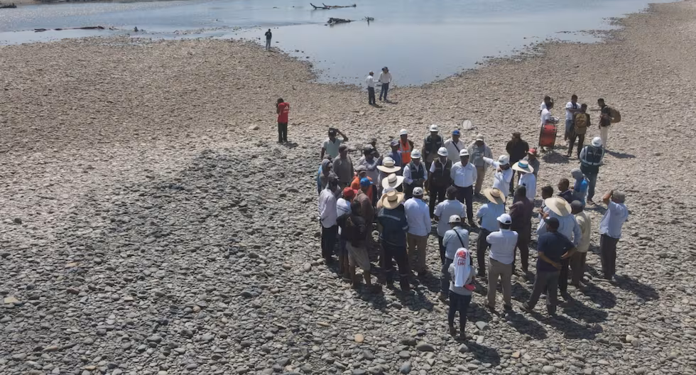 ANA ejecuta obras en el río Chira para proteger a más de 10 mil familias productoras en Piura
