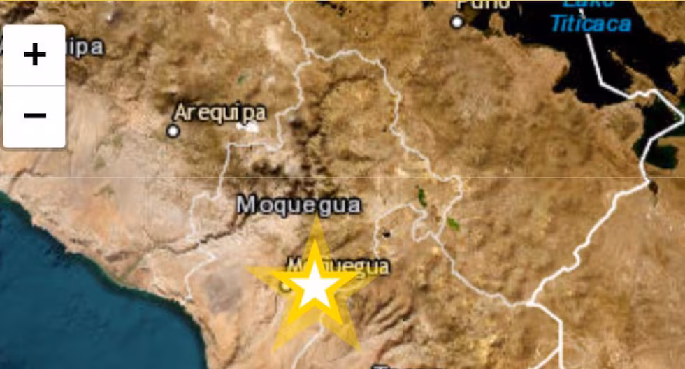 Moquegua: Sismo de magnitud 4.6 se sintió en el distrito de Torata, según informó IGP