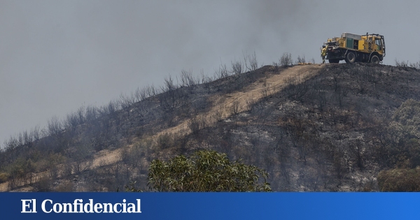 El Infoca da por estabilizado el incendio de Villanueva (Huelva)
