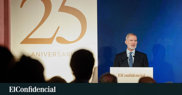 El rey Felipe VI: El Confidencial es un gran aporte a la pluralidad y la libertad de opinión en nuestro país