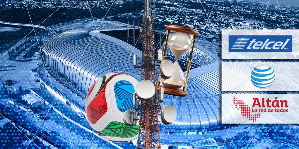 CRT avaló en cinco minutos 4 bandas de espectro para Telcel, AT&T y Altán para afrontar el Mundial de la FIFA