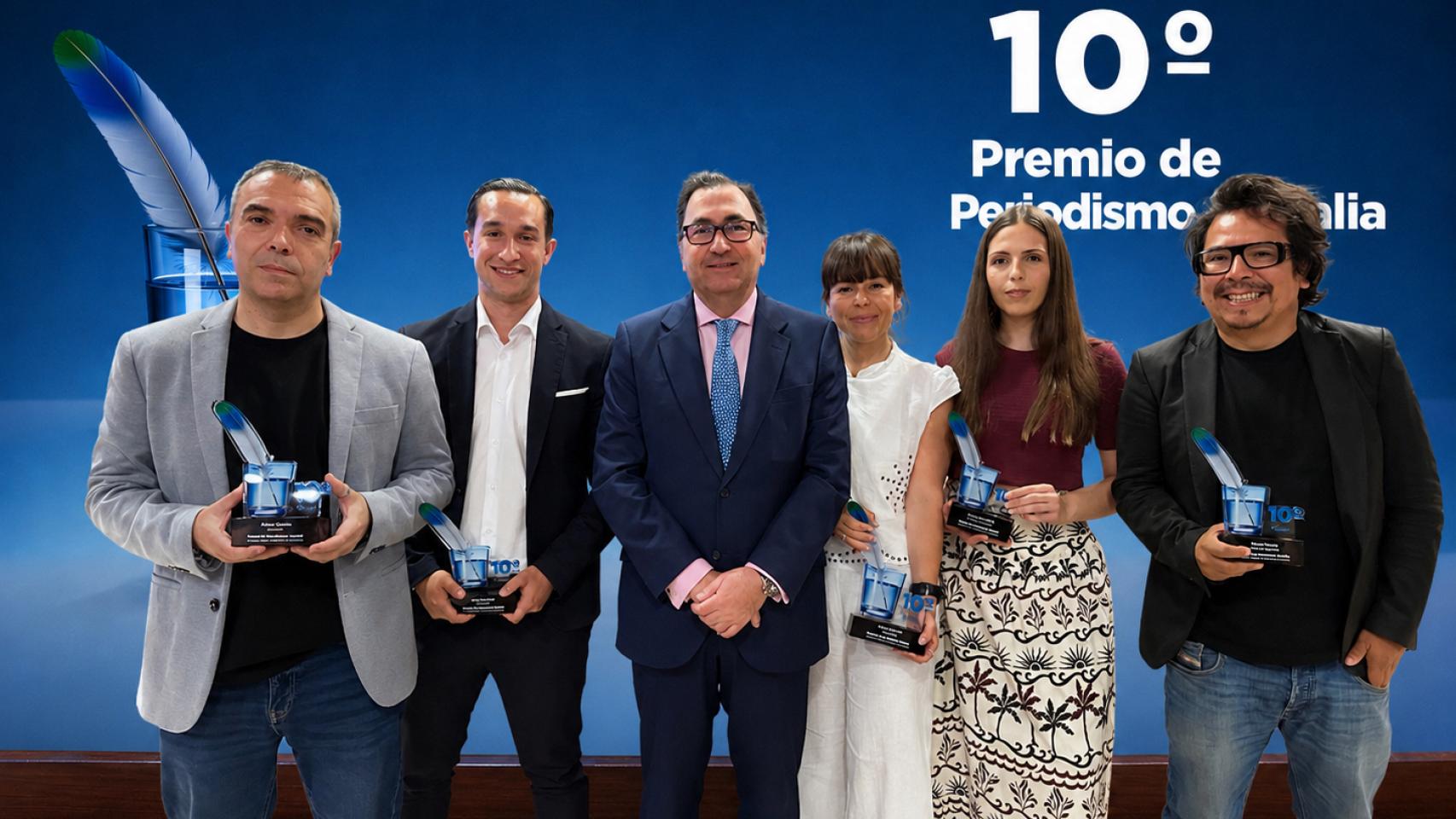 Un reportaje radiofónico sobre el agua en Extremadura gana la décima edición del Premio de Periodismo Aqualia
