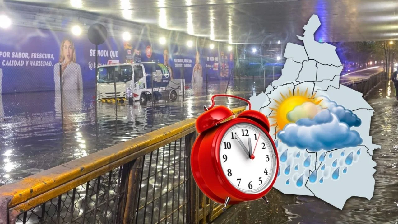 ¿A qué hora empieza a llover hoy domingo 14 de junio de 2026?