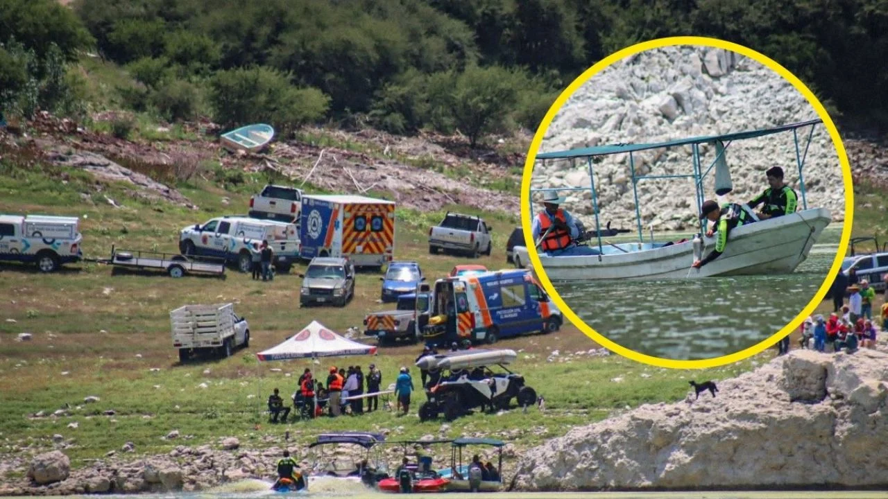 Hallan último cuerpo en presa Zimapán tras accidente de lancha; saldo final es de 5 muertos