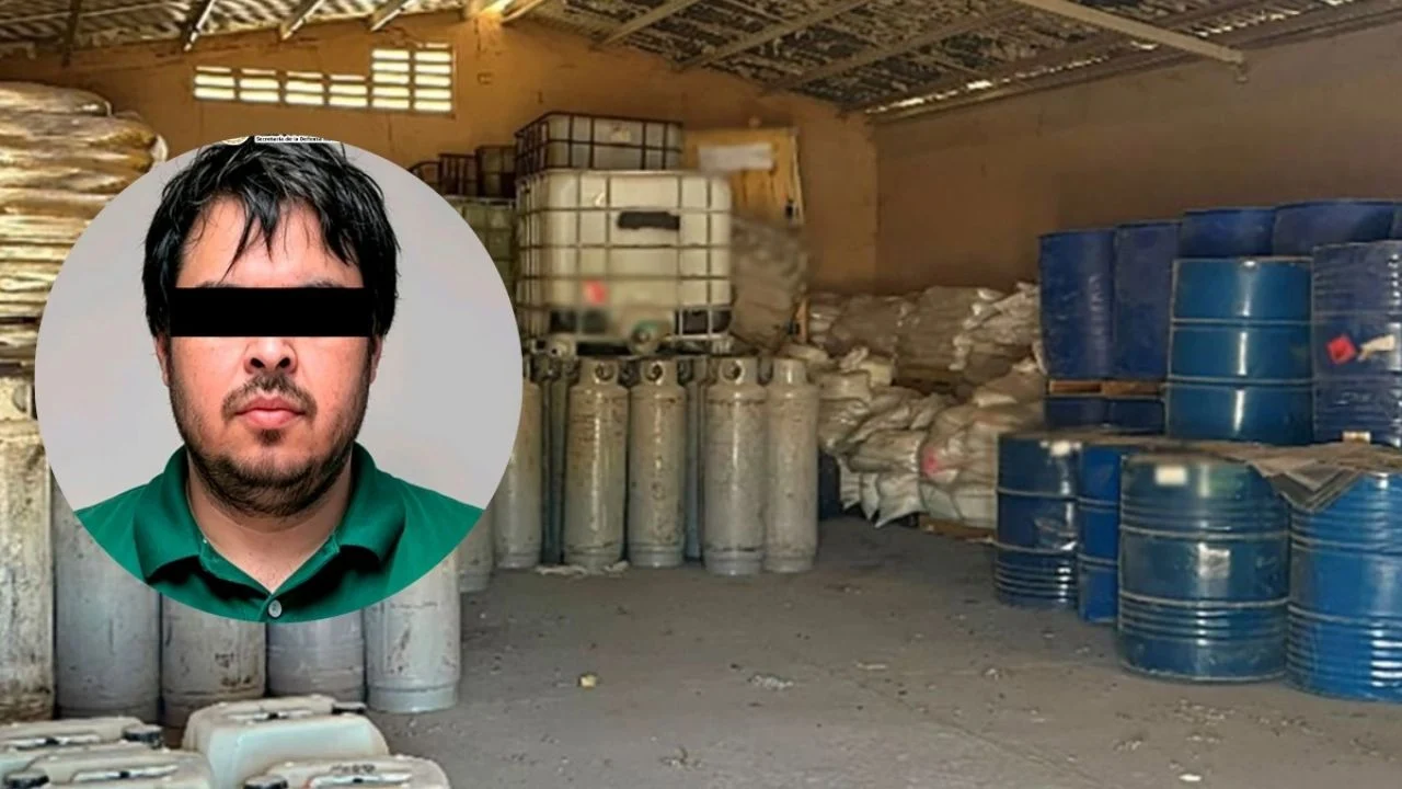 Operativo en Los Mochis deja aseguramiento de 24 mil 400 litros de metanfetamina líquida, el mayor de la presente administración