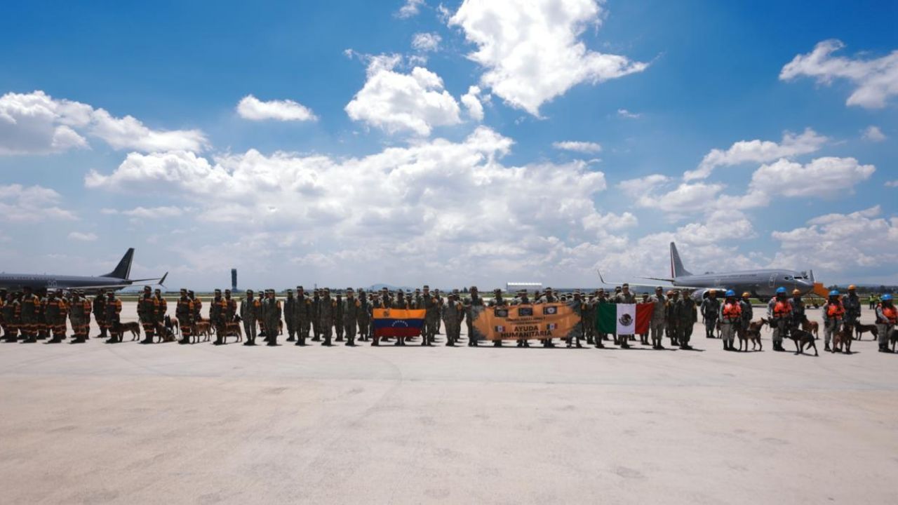 México envía ayuda humanitaria a Venezuela tras terremotos de magnitud 7.2 y 7.5