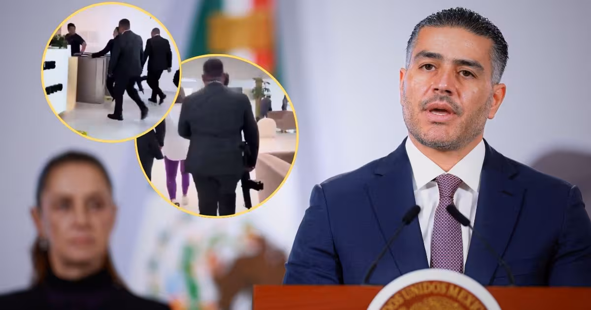 Sheinbaum pide a Harfuch revisar caso del alcalde de Metepec tras irrumpir con escoltas armados en club deportivo y condena actitud “soberbia”